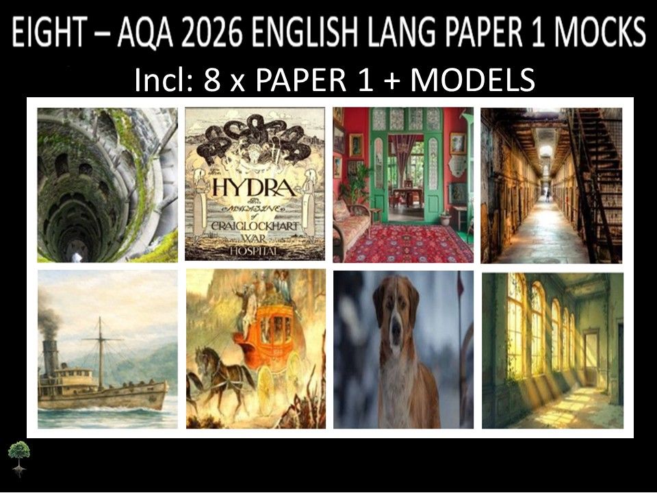 EIGHT - AQA PAPER 1 | 2026 FULL MOCKS | MODELS