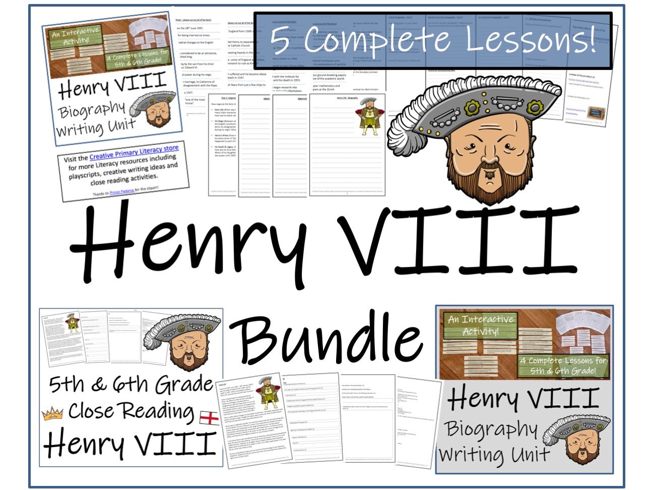 Henry VIII - Bundle of Activities by Irvine109 | Teaching Resources