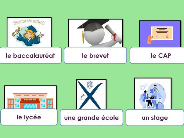 GCSE / IGCSE French -L'ecole / school - Apres le college - Edexcel - Y11 PPT