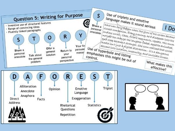 AQA Language Paper 2:  Question 5