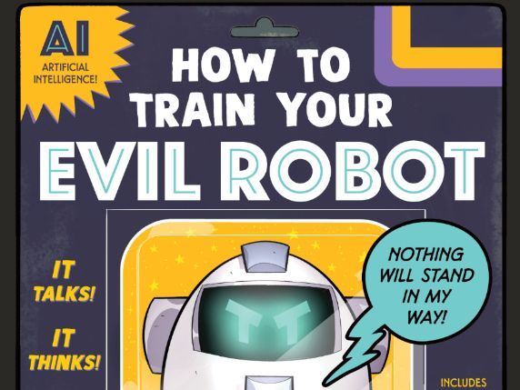How to Train Your Evil Robot by Joy McCullough Activity Kit