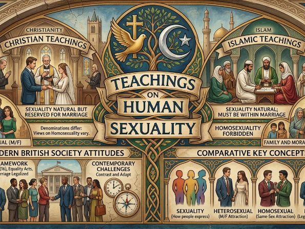 A summary of Topic 3.1 Teachings about human sexuality