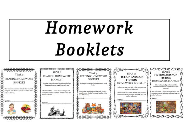 Homework Booklets