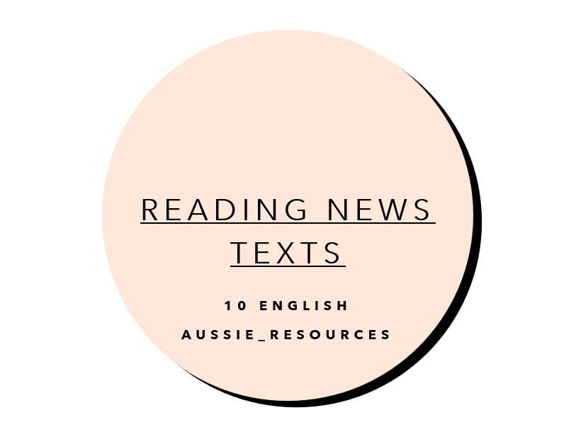 10 English – Teen Representations – exploring news articles featuring teenagers