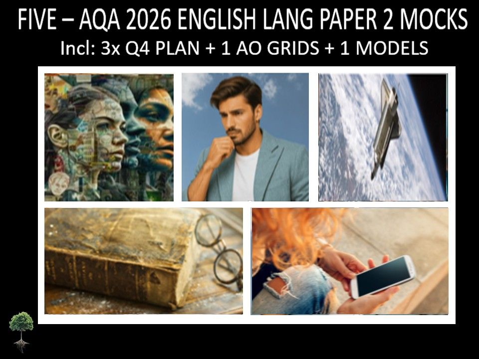 FIVE - AQA PAPER 2 | 2026 FULL MOCKS | MODELS | Q4 PLAN | AO GRIDS