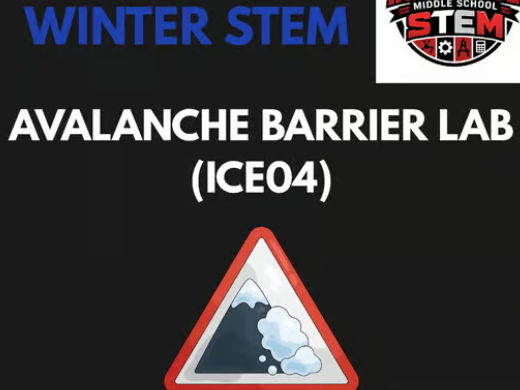 Avalanche Barrier Forces STEM Lab ICE04