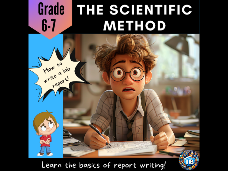Introduction to the Scientific Method & Lab Report Guide for Grades 6 & 7 - 2026