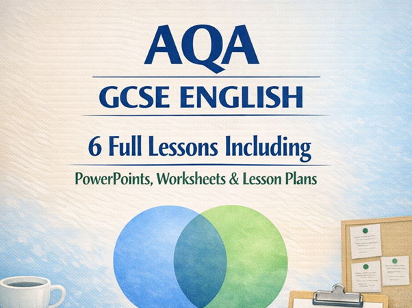 AQA GCSE English Language Complete Lesson Bundle – 6 Full Lessons with PowerPoints, Worksheets & Lesson Plans