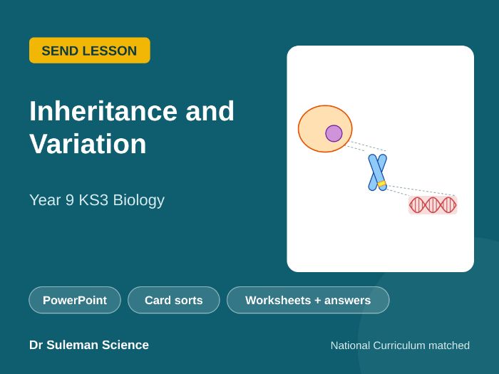 Inheritance and Variation SEND Lesson KS3 Year 9