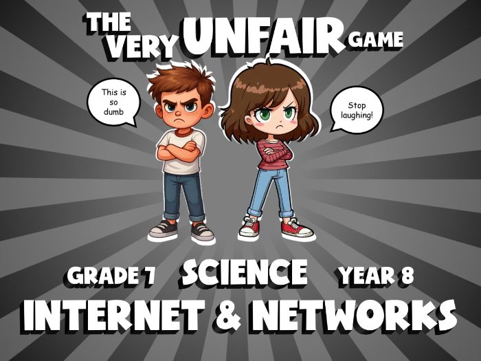 Internet & Networks VERY UNFAIR GAME | No-Prep Year 8 Science Review Activity