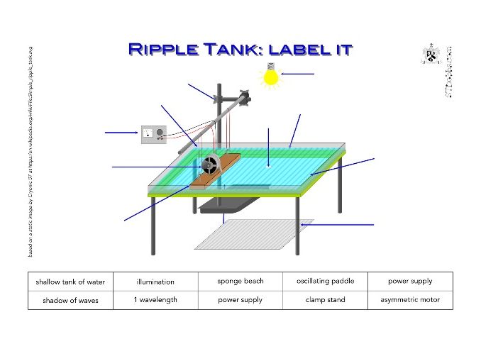 Ripple Tank video and worksheet