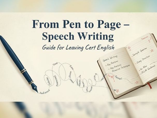 From Pen to Page - Leaving Certificate Speech Writing