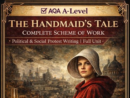 AQA A-Level English Literature B: The Handmaid’s Tale – Complete Scheme of Work