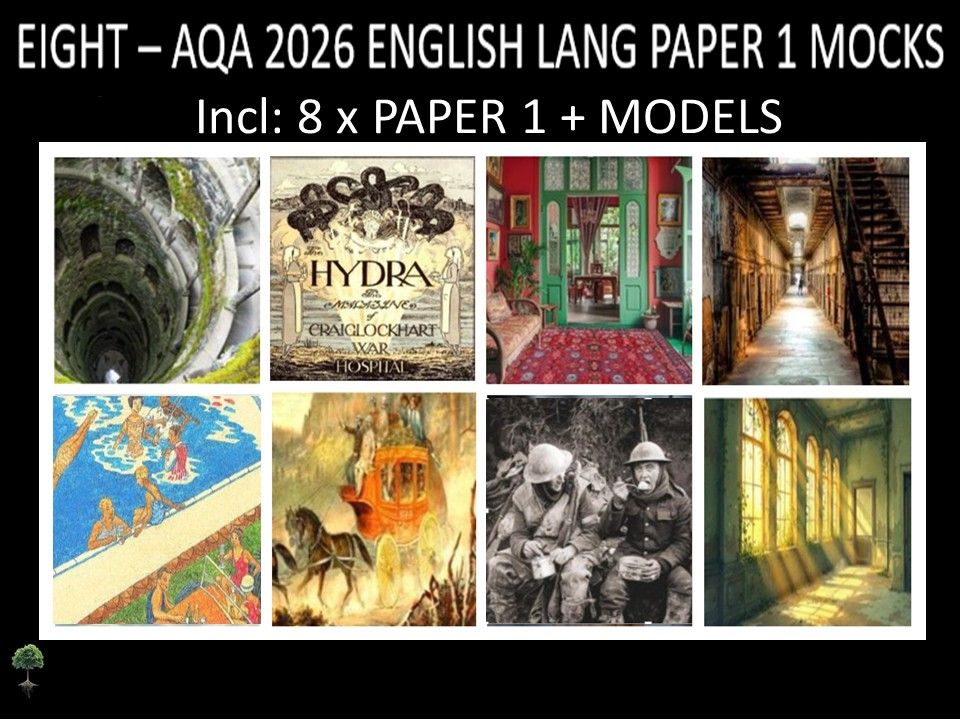 EIGHT - AQA PAPER 1 | 2026 FULL MOCKS | MODELS