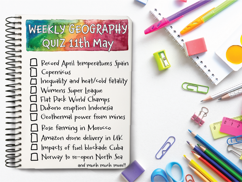 Weekly Geography News Quiz  11th May 2026