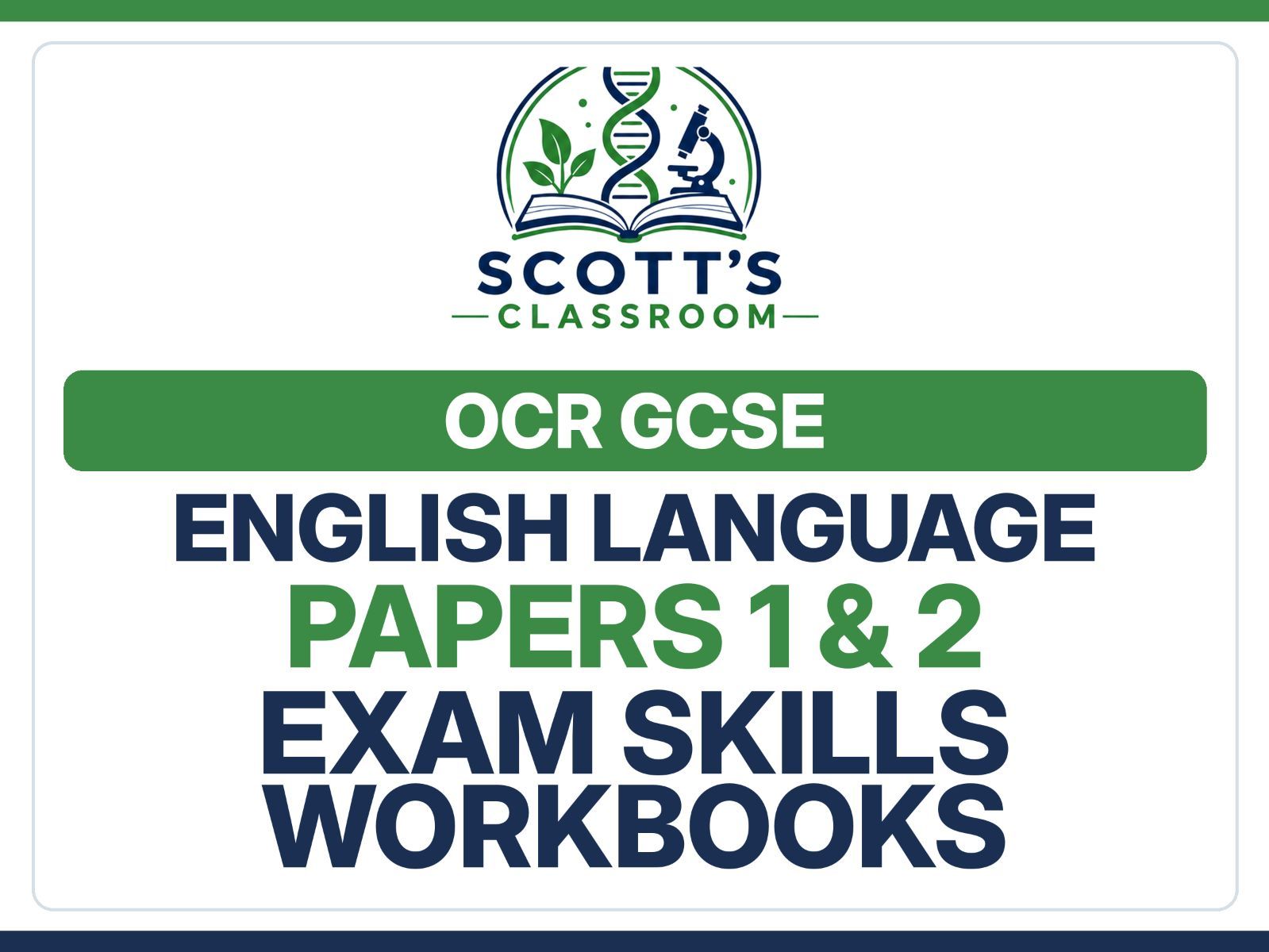 OCR English Language Paper 1 & 2 Workbooks