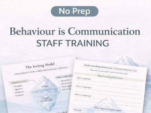 Behaviour is Communication CPD | Staff Training + Reflection Toolkit