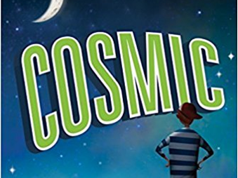 Cosmic Frank Cottrell Boyce classroom display