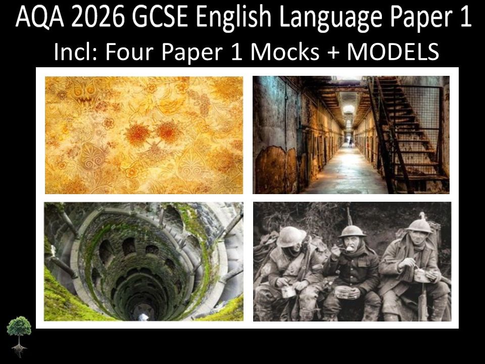 Four AQA 2026 GCSE English Language Paper 1 Mocks | Models