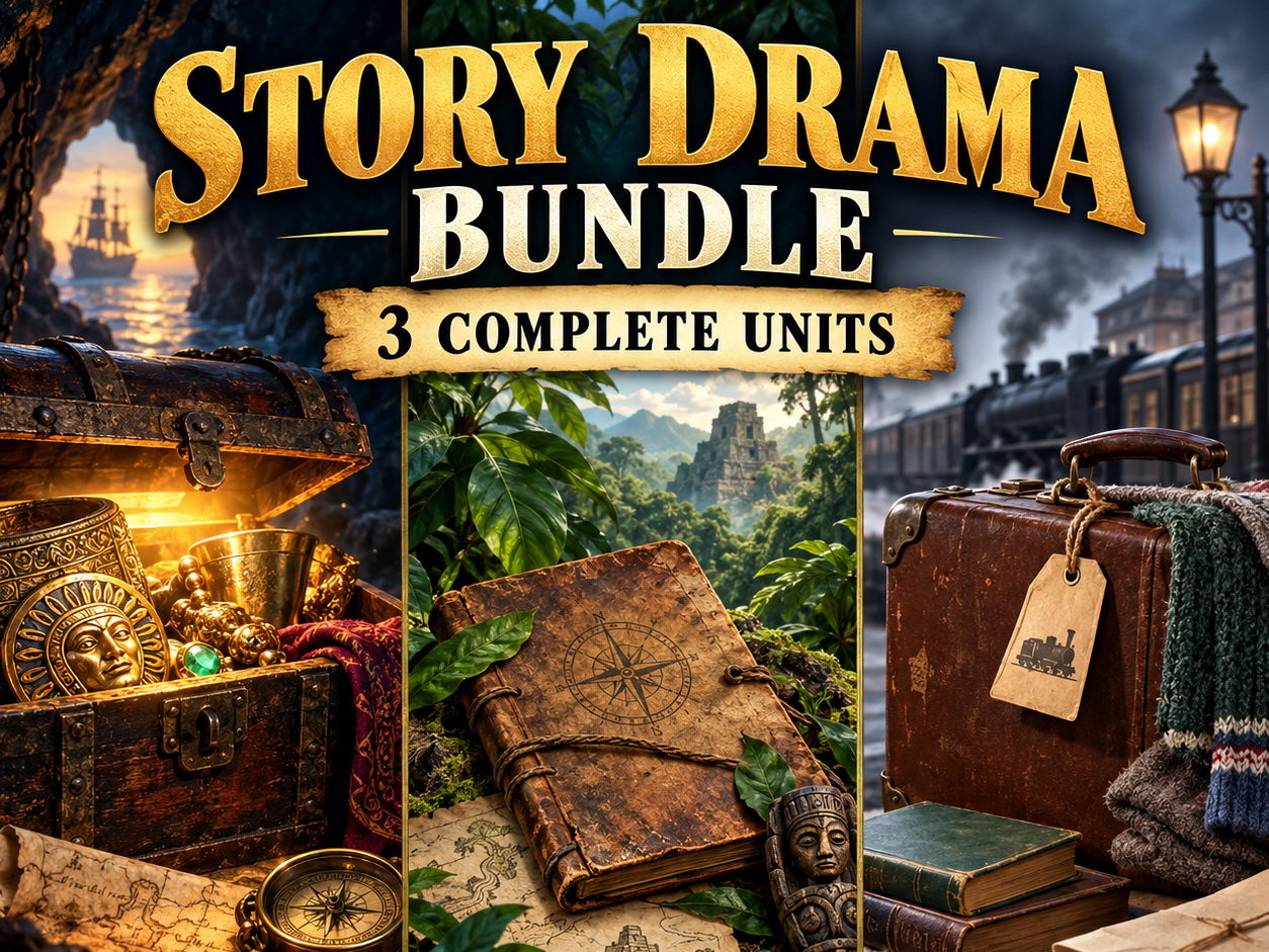 Story Drama Bundle - 3 X 6 - week teaching units