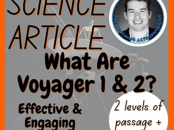 What are Voyager 1 & 2? | Astronomy Reading Comprehension 2 Passage & Questions