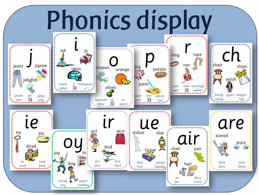 Free Printable Phonics Flashcards With Pictures