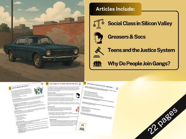 The Outsiders - Paired Informational Texts