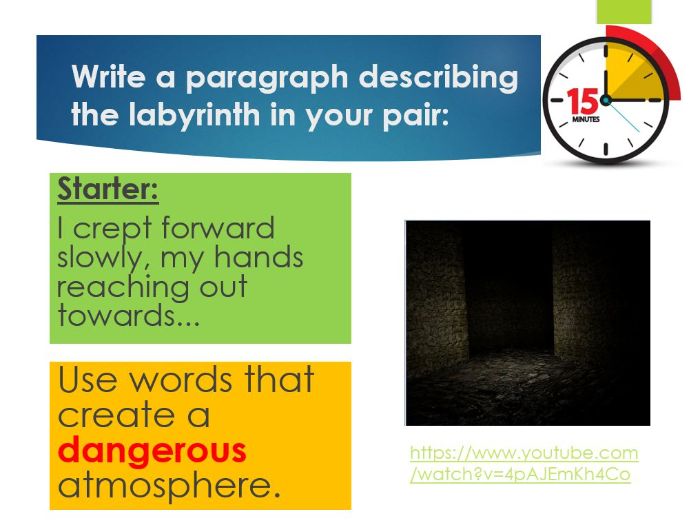 Myth Lesson - Atmosphere (Year 8)