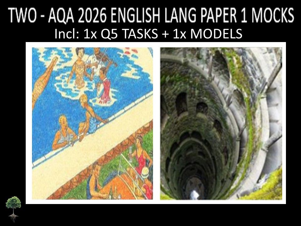TWO - AQA PAPER 1 | 2026 FULL MOCKS | Q5 TASKS | MODELS