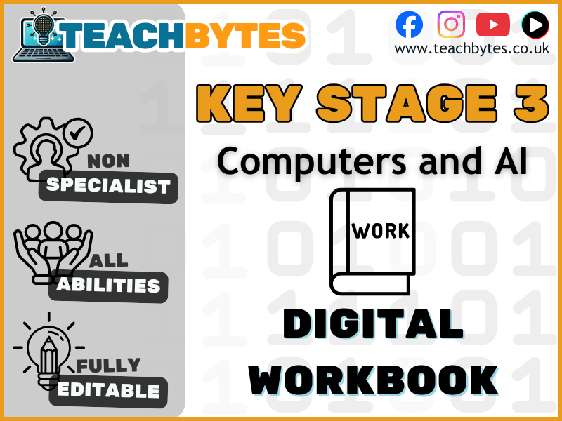 KS3 Computers and AI Digital Workbook