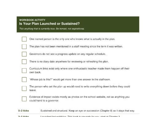 After the Launch - PDF Book reviewing your Climate Action Plan