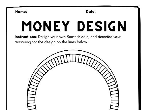 Money Design Worksheet