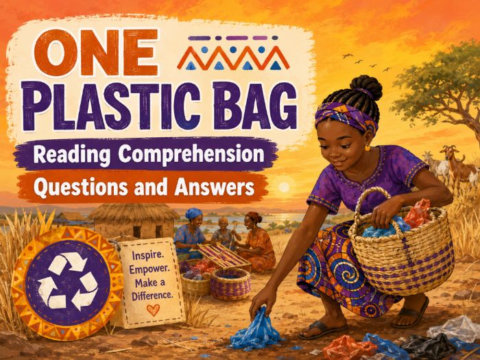One Plastic Bag - Comprehension - UKS2