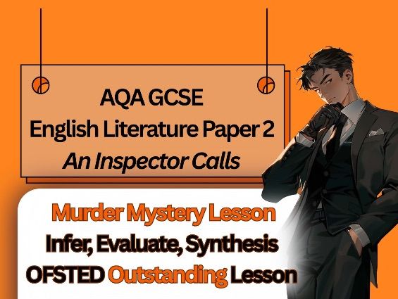AQA English Literature Paper 2 Drama An Inspector Calls Murder Mystery Cluedo Ousted Outstanding