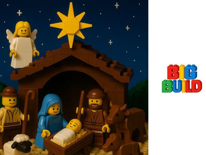 LEGO Bible Story Cards - Christmas