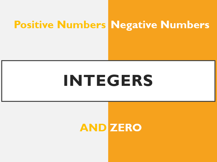 Integers Introduction | Teaching Resources