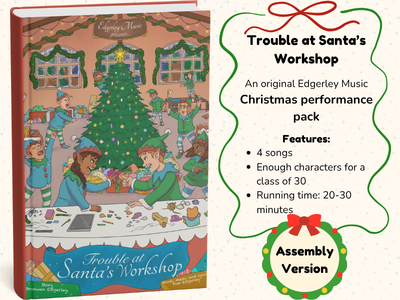 Trouble At Santa's Workshop: Christmas Assembly Pack (Abridged Primary Christmas Musical)