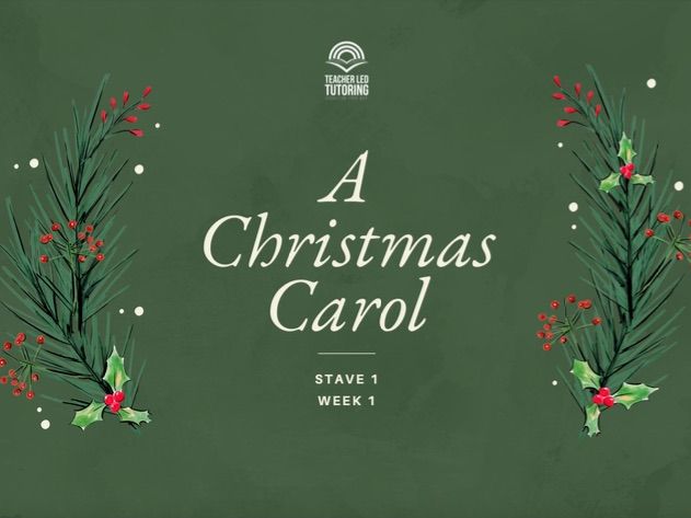 A Christmas Carol GCSE Scheme of Work