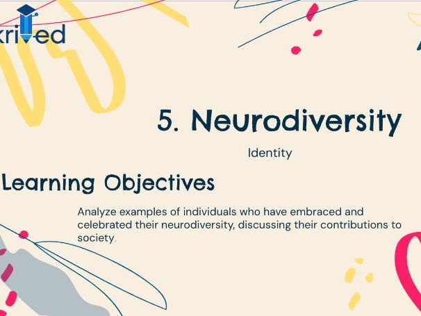 Neurodiversity – KS4 Year 10 PSHE Lesson on Inclusion and Inspiration