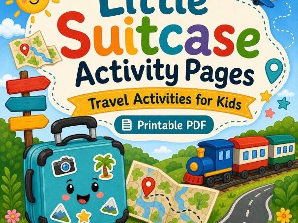 Little Suitcase Activity Pages