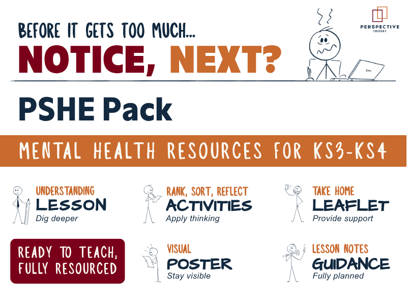 PSHE Mental Health Resource Pack KS3-4