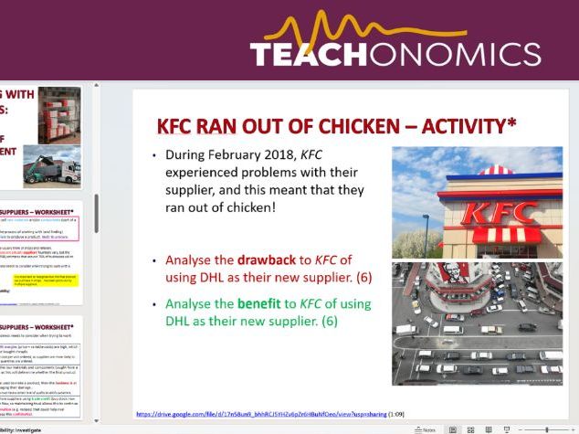4. Procurement - Topic 2.3 - Edexcel GCSE Business - Theme 2