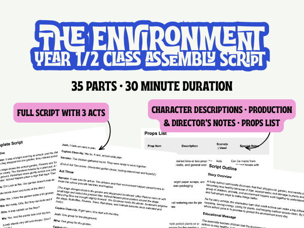 KS1 The Environment Assembly Script