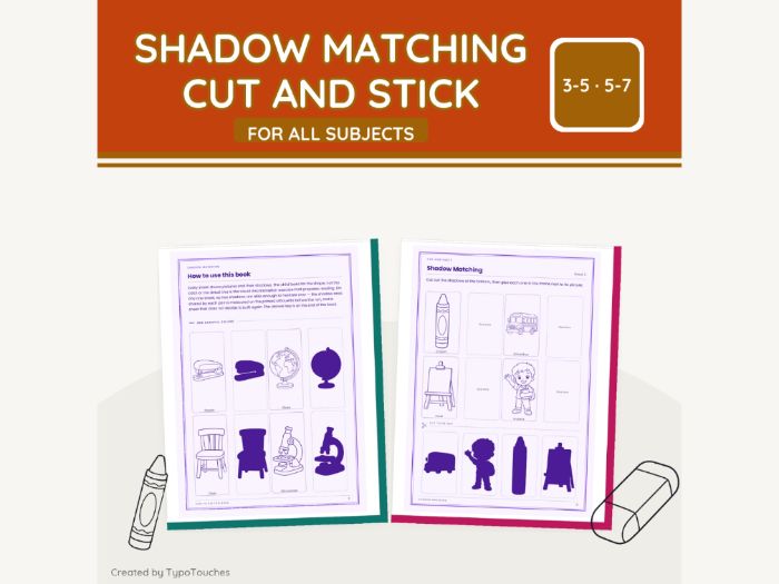 Shadow Matching Cut and Stick | 32 pp