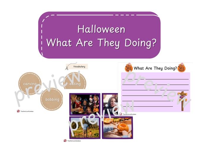 Halloween What Are They Doing?