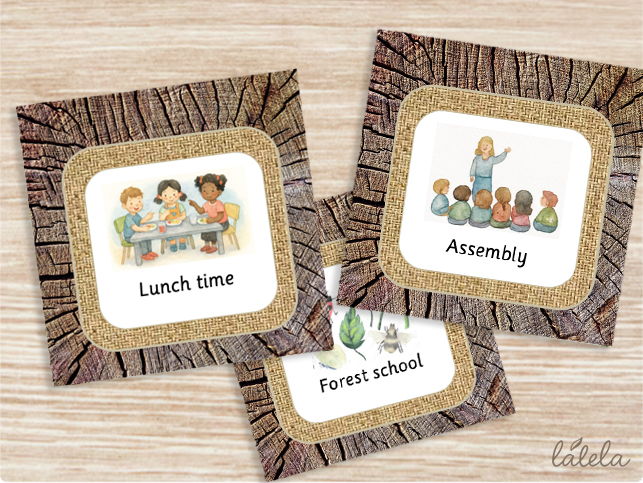 EYFS Visual Timetable - Daily Routine Display