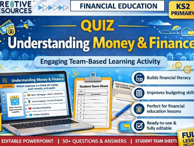 Understanding Money & Finance - End of Term KS2 Quiz