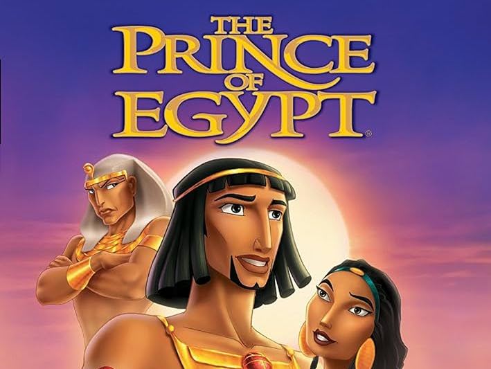 Prince of Egypt (1998) - Worksheet for Movie