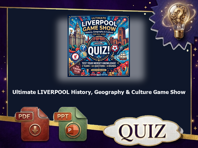 Ultimate LIVERPOOL History, Geography & Culture Game Show : 57 QUIZ & answer
