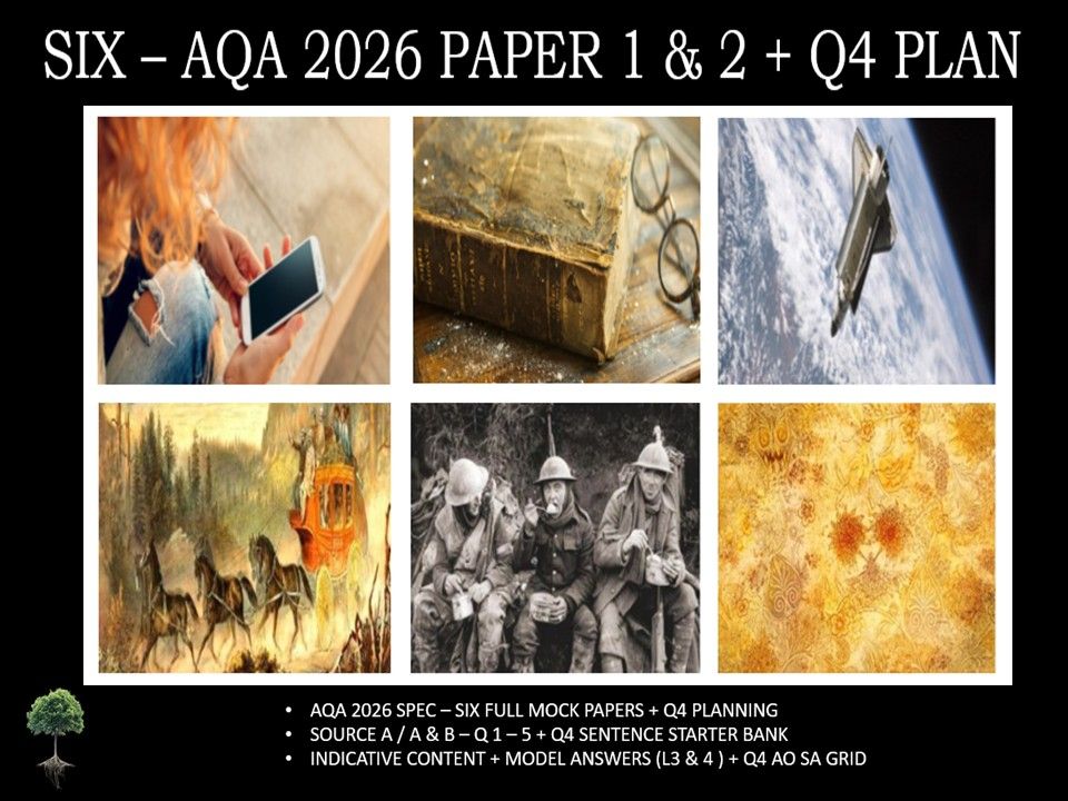 SIX - PAPER 1 & 2 | 2026 FULL MOCKS | Q4 PLAN